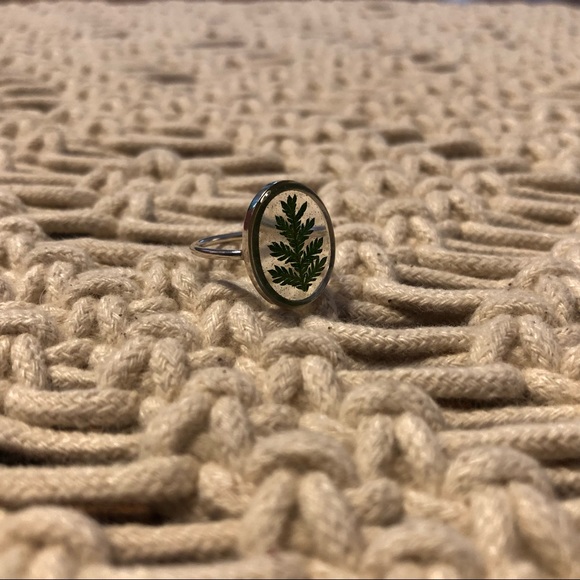 Hello Halsted Handcrafted Fern Ring - Picture 3 of 4